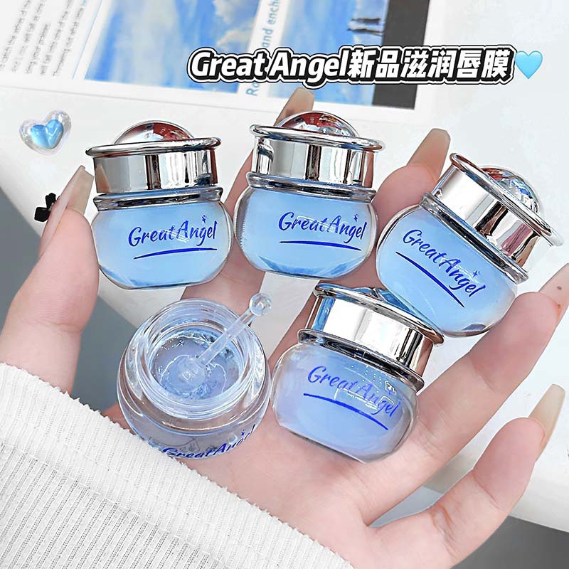 GreatAngel máscara labial hidratante no pegajosa hidratante anti-agrietamiento cuidado labial maquillaje transfronterizo