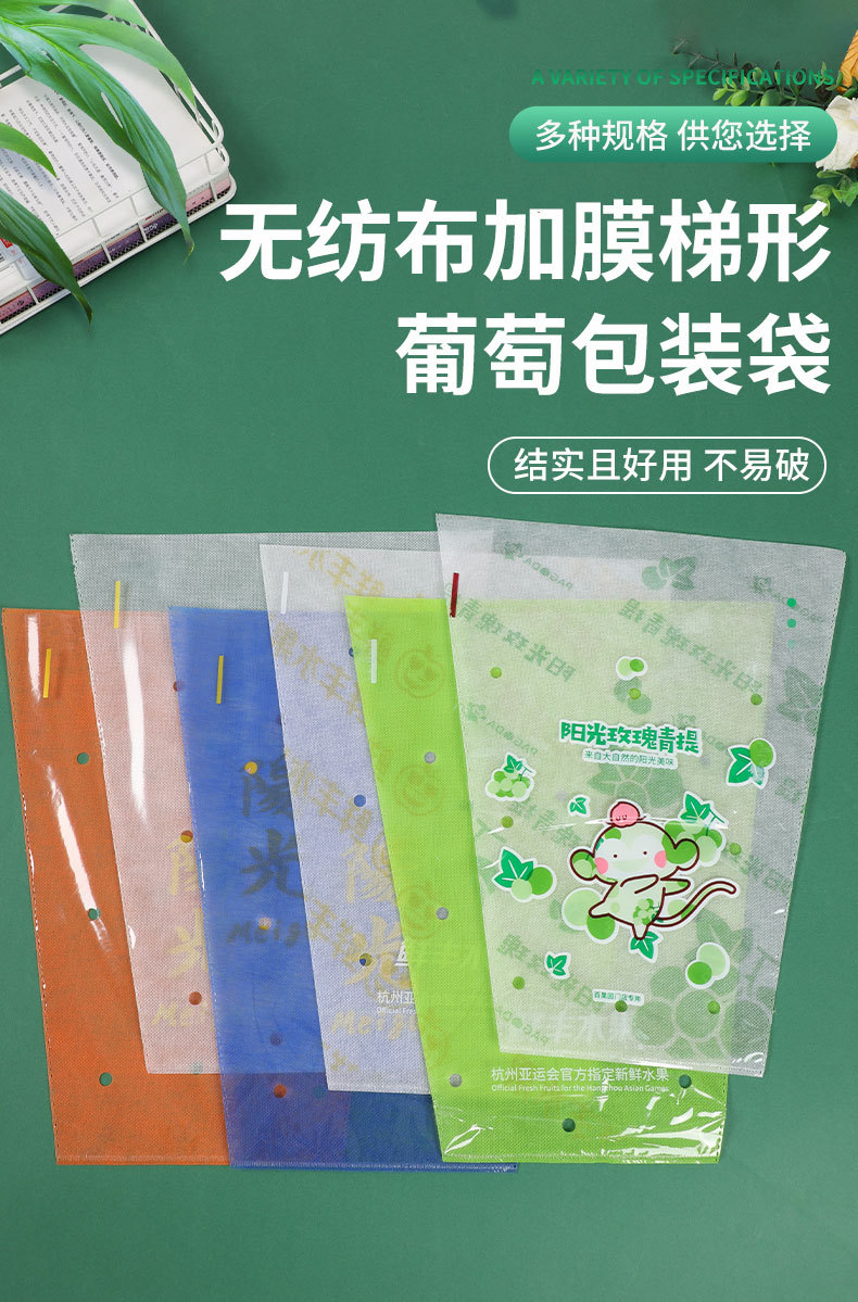 无纺布加膜梯形葡萄包装袋_01