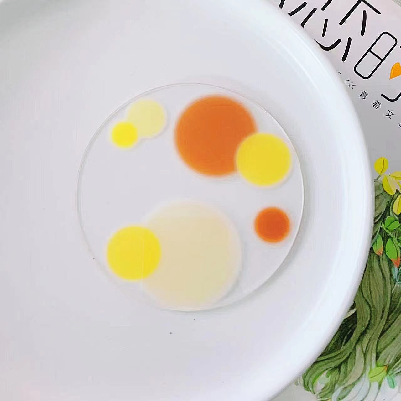 New atmosphere plate yellow (without holes) 