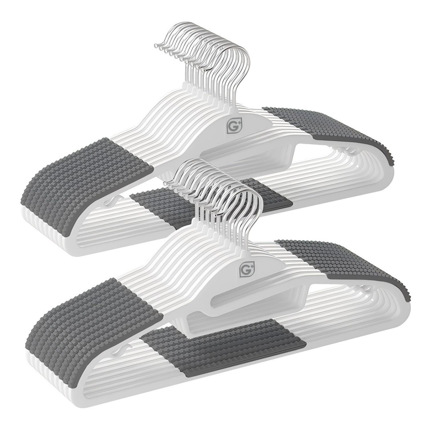 Perchas de ropa de plástico antideslizantes engrosadas para hogar adultos y niños uso en tienda