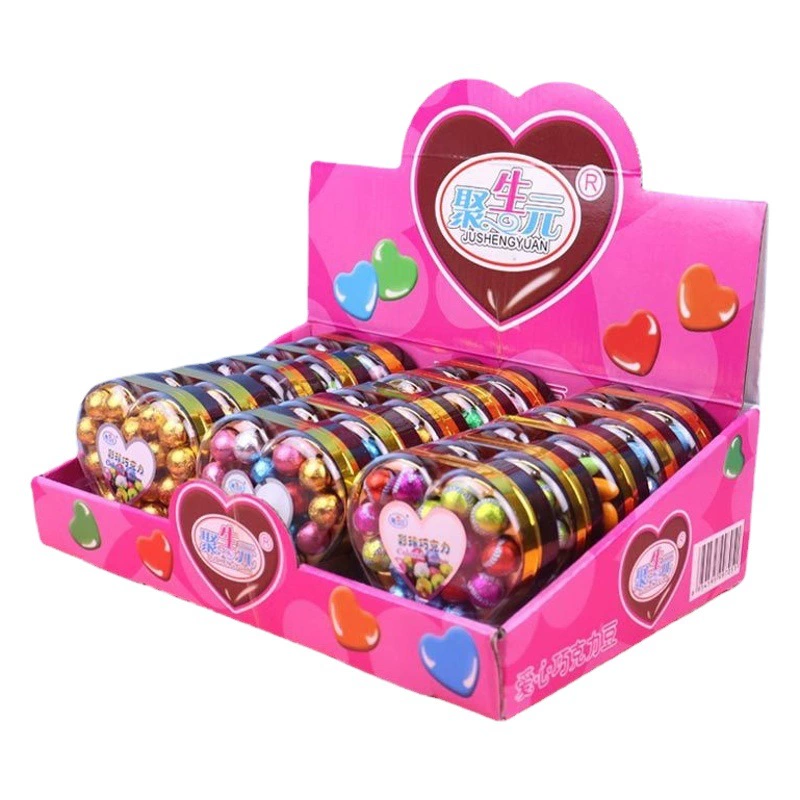 Jusheng Yuan интернет-Знаменитости Детский Мультфильм Креативный сэндвич шоколадный шар цветной шар отдых закуски супермаркет удобная оптовая продажа