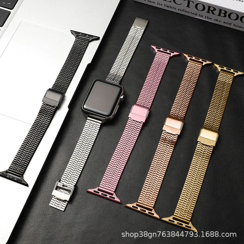 Применимо для Apple apple iwatch /SE новый металлический маленький спинка из нержавеющей стали