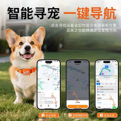 GPS Locator device, tracking gadget collar to