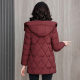 Winter Down Coat 2024 New Warm Mother Cotton Coat Middle-aged Western Style Women's Winter Cotton Coat Loose Coat