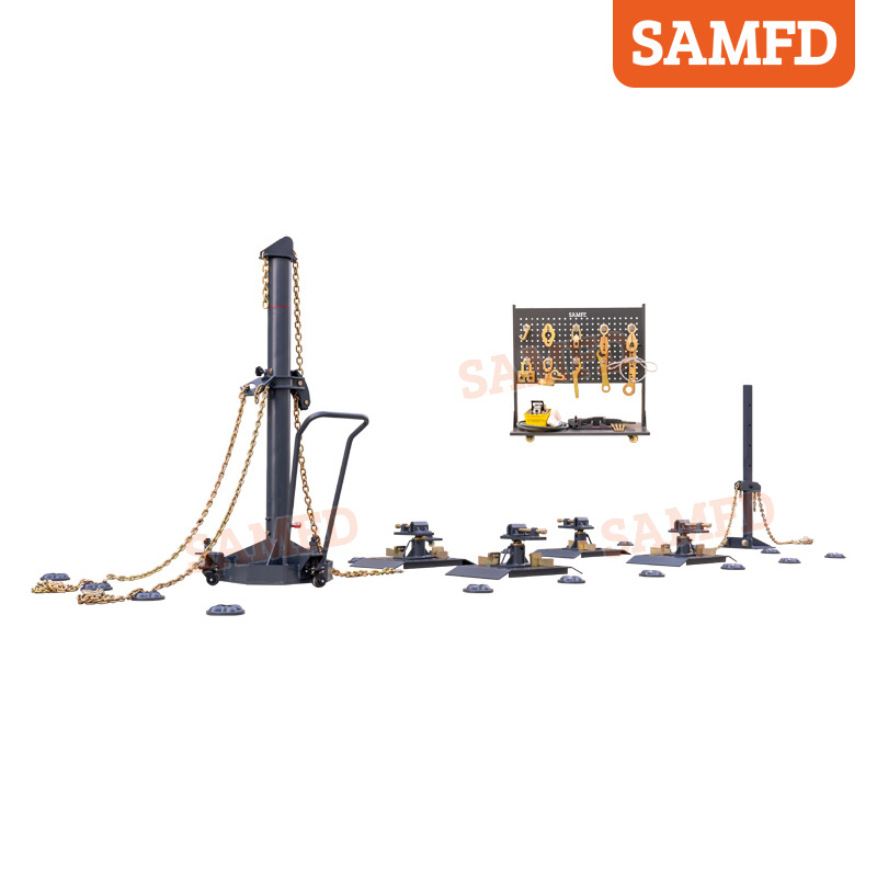 Instrumento de corrección de vigas de anclaje de tierra de diagramas, Lata principal, Lata auxiliar Lata, herramienta de reparación de chapa simple para automóviles