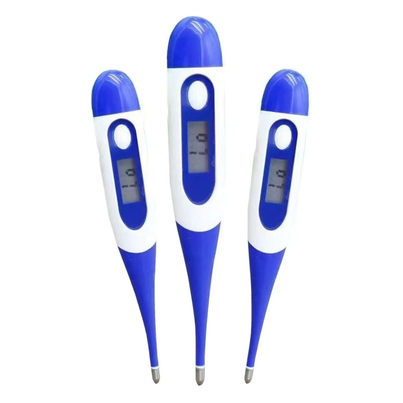 Электронный термометр, умный китайский термометр, цифровой термометр для взрослых и детей, термометр с мягким наконечником, прибор для измерения температуры, термометр