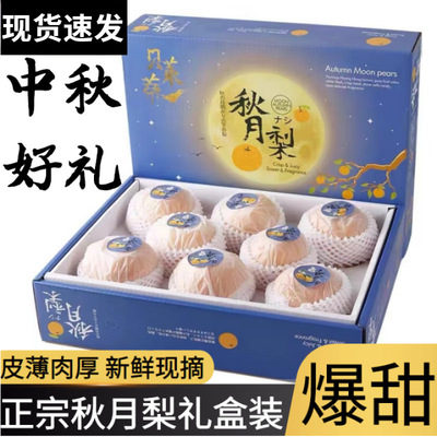 廣州江南批發直發【順豐】萊陽秋月梨新鮮水果中秋節送禮果王特級