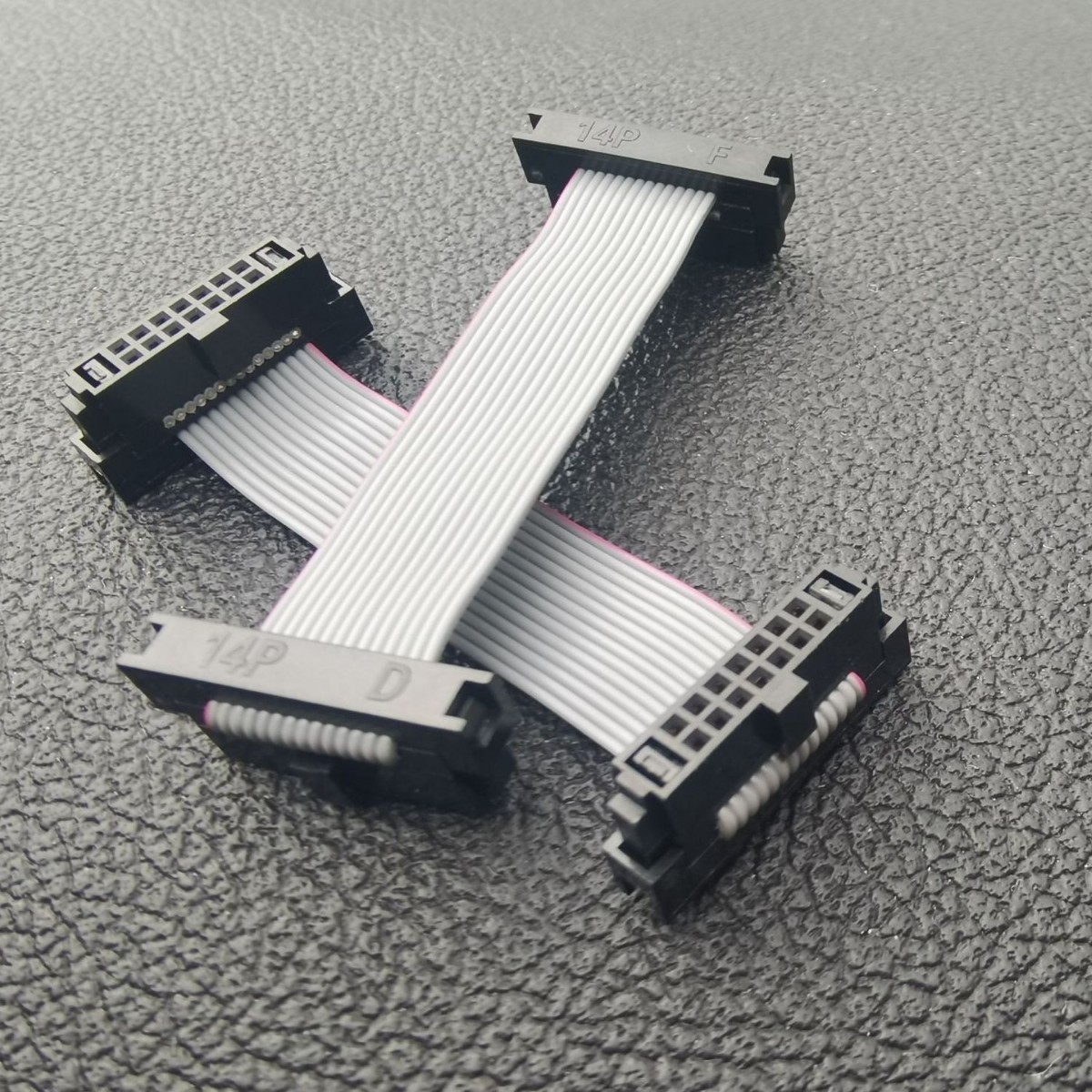 MFC2.0IDC二件式成品UL2651#28AWG灰排线 50P机品设备排线