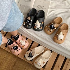 Women's New Arrival Outdoor & Indoor Anti-Slip Chunky-Soled "Cuddle-Foam" Hole Shoes—Perfect for Summer, Also Great as Couple's Slippers