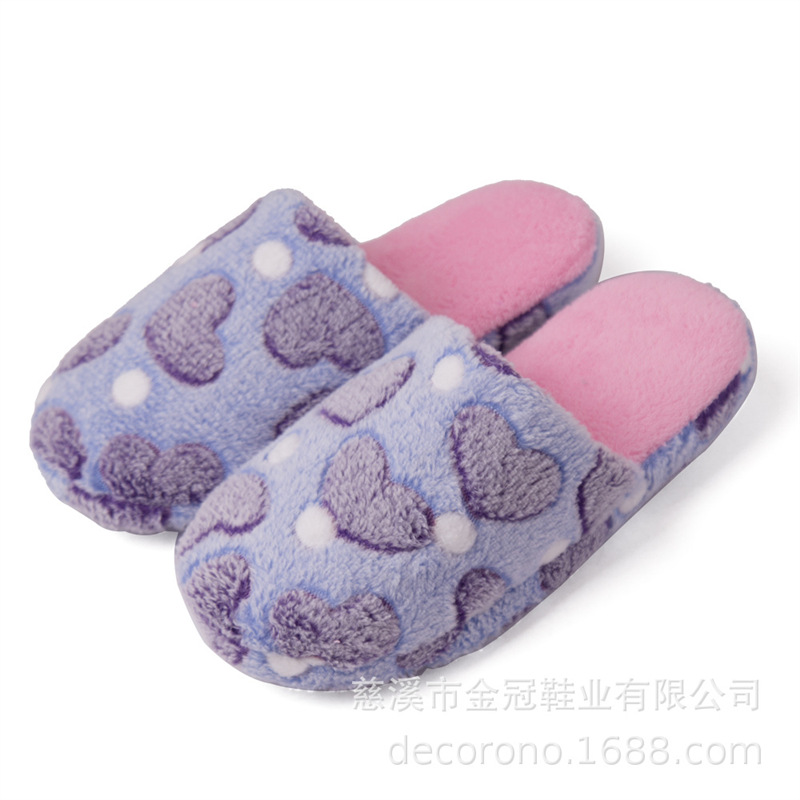 Pantuflas Estampadas de Suela Suave Terciopelo, Suela TPR Térmico para Casa e Interior image 7
