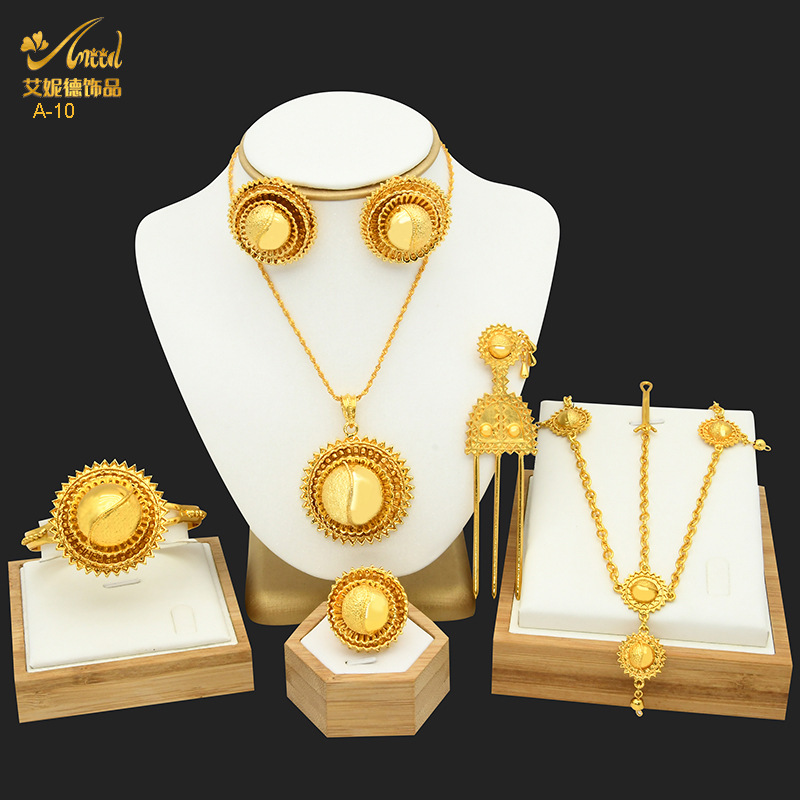 Jewelry, set, 6 pieces