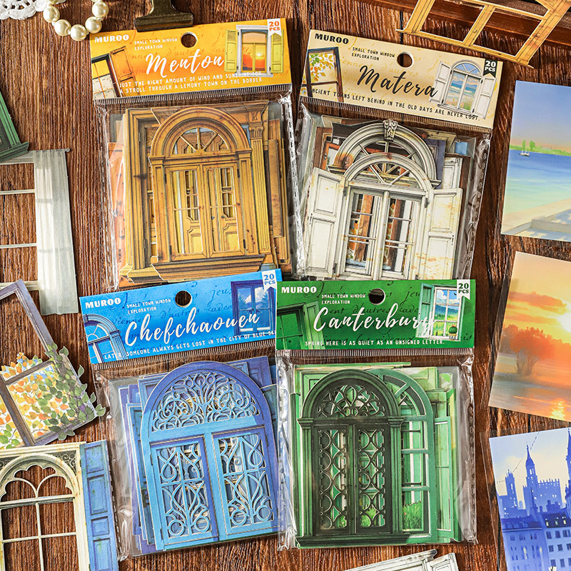 Paquete de material de puertas y ventanas huecas de Mu Ran