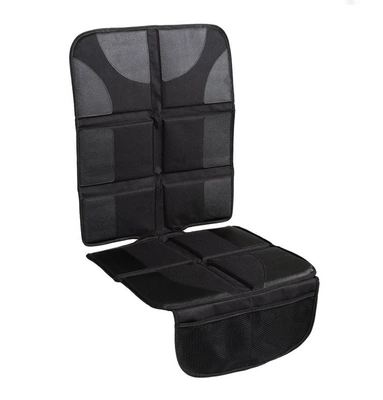 Cross-border hot sale children's safety seat non-slip mat car seat anti-wear mat car seat anti-slip protective mat (Anti-slip mat) - 12-leather-black-thread