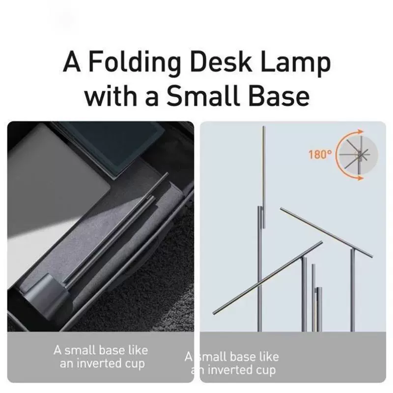 Baseus LED настольная лампа защита глаз для учебы в офисе