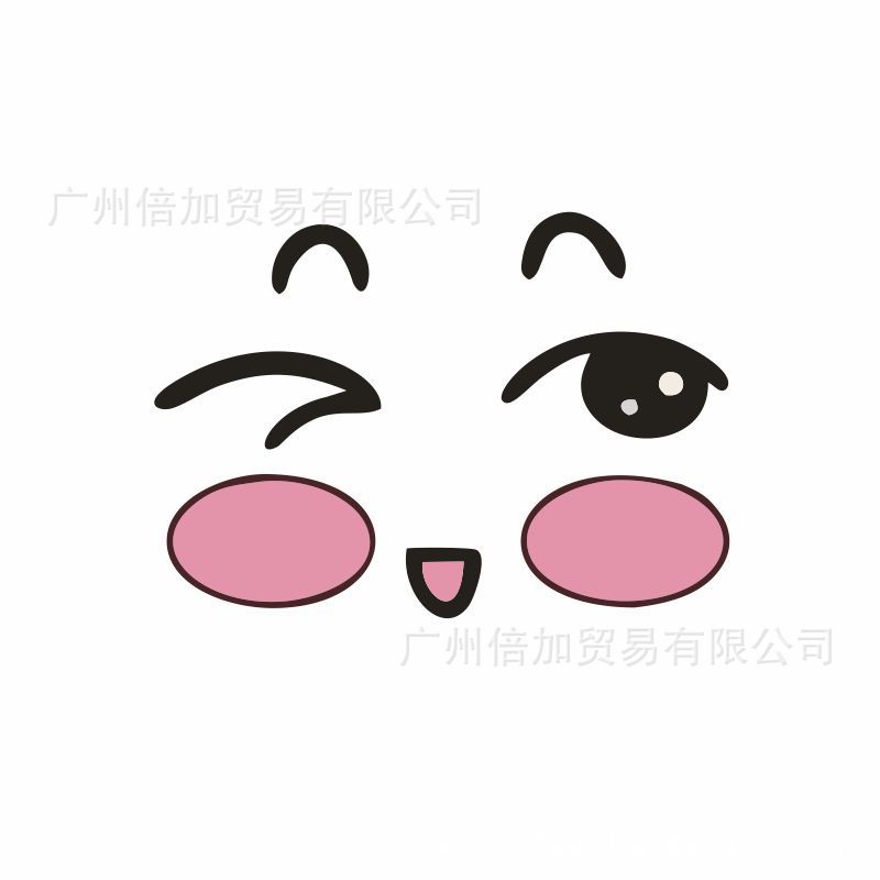 웃는 얼굴 (11*7.7CM) 스타일 3