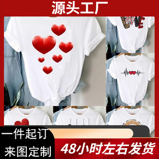 2025����Ů�b��Ʒ����ӡ�����^����T��Round neck