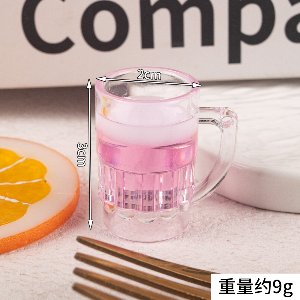 작은 맥주 모델--투명