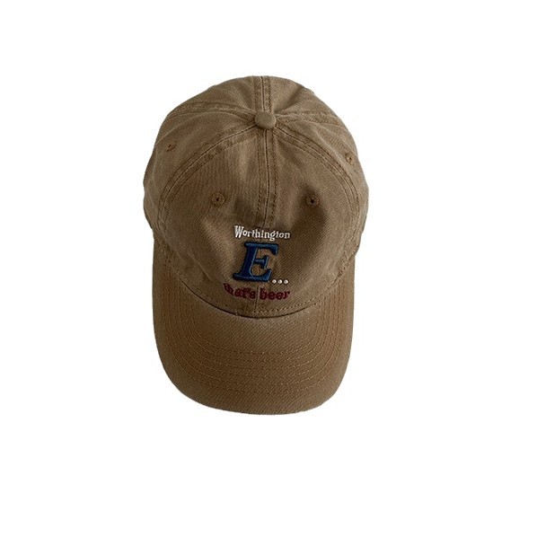 Sombreras infantiles coreanas bordadas letras extranjeras para niños y niñas sombreros de béisbol de sombra casuales generales