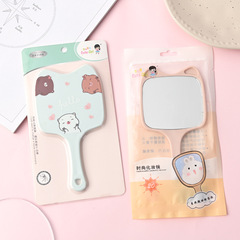 Mirror makeup mirror folding desktop portable high-definition student dormitory princess mirror large and small desktop makeup mirror