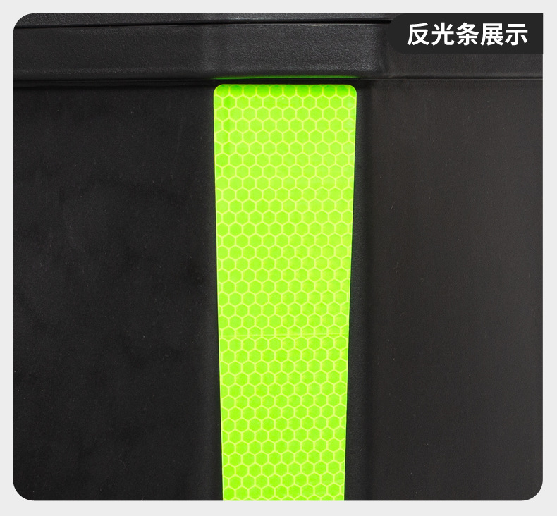 Cross-border motorcycle tail box, large-capacity detachable motorcycle trunk, waterproof storage box for electric bikes