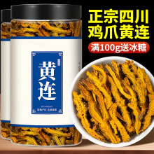 寻百草四川黄连中药材正品500g鸡爪黄连片个无硫川连味连黄柏泡水