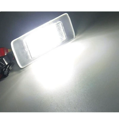 from 2002-2008, white light with black – License plate lamp