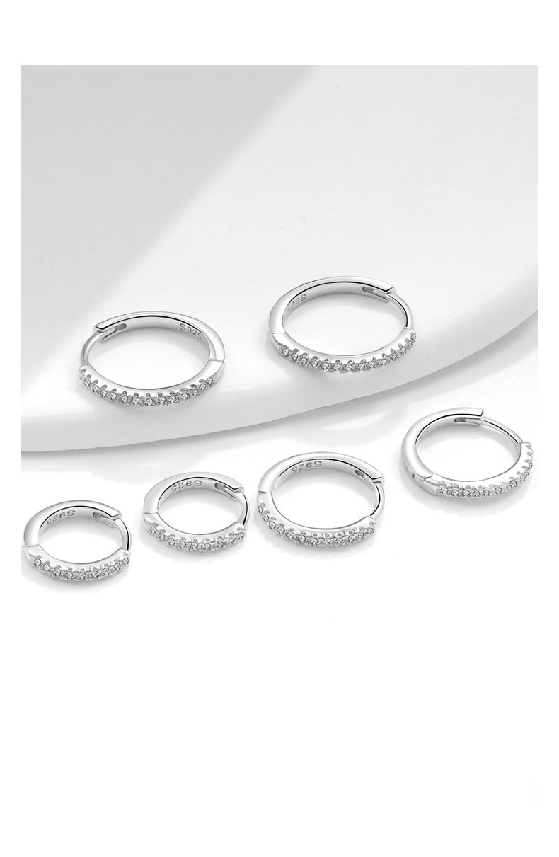 Geometric Pattern 1 Pair 925 Sterling Silver 925 Sterling Silver Earrings Geometric Earrings