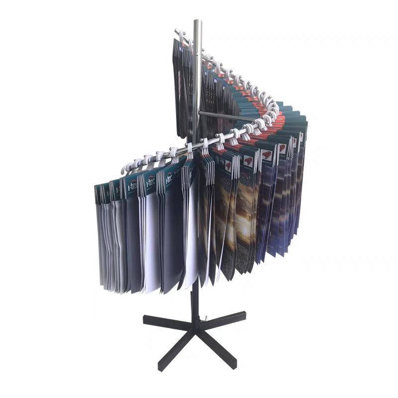 Snake-Shaped S-Shaped Textile Fabric Color Card Sample Card Rack Cloth Rack Cloth Hanger Display Rack Mobile Rack
