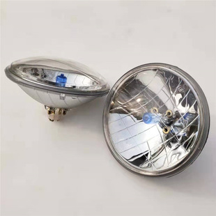 Five-inch round xenon lamp super bright vacuum wick modification 12/24v steam truck middle net tractor far and near beam light