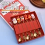 410金色咖啡不锈钢勺叉