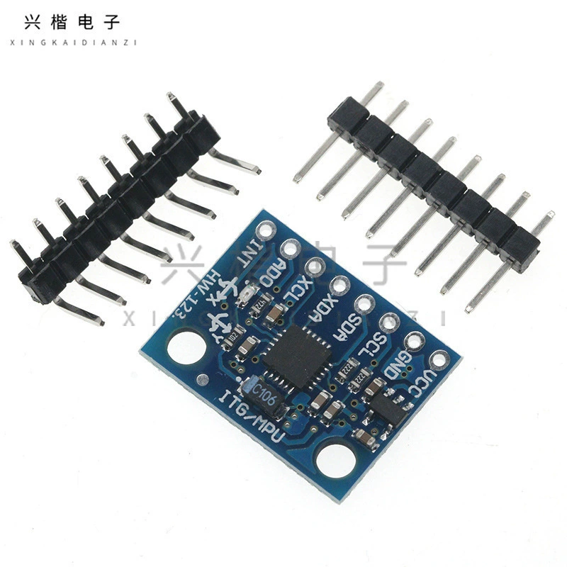 GY-521 MPU6050 модуль трёхмерный угловой датчик 6DOF трёхосевой акселерометр электронный гироскоп