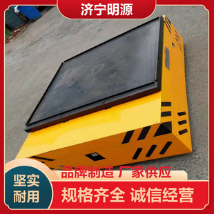 Electric flatbed trailer factory workshop cargo transport vehicle battery flatbed truck efficient and convenient