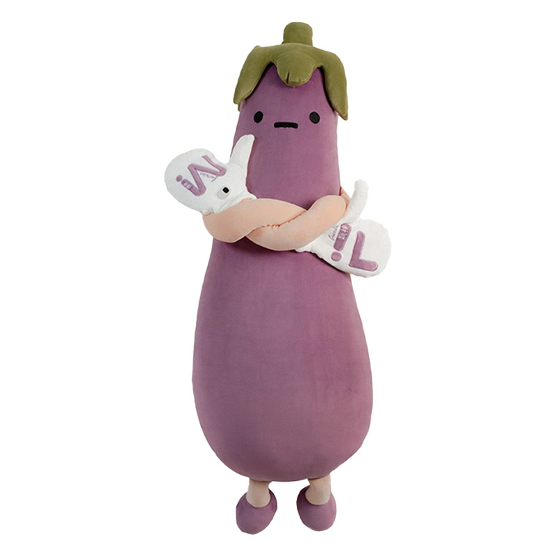 Fu Algodon King Eggplant Dormido Golpeando Artefacto Dormido Especial Muñeca Calmante Adultos Muñecas Embarazadas