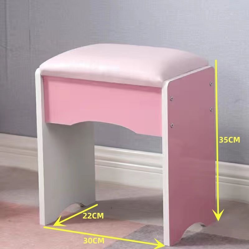 Dormitorio de dormitorio comedor de maquillaje simple y cómodo paquete blando silla de maquillaje moderno simple hogar red maquillaje de maquillaje de maquillaje de maquillaje de maquillaje image 8