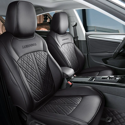 Volkswagen Lingdu L Special Car | Modelə uyğun (Original) oturacaq örtükləri - obsidian-night-black-full-leather-standard-edition-remarks-model-year-rear-half-pack