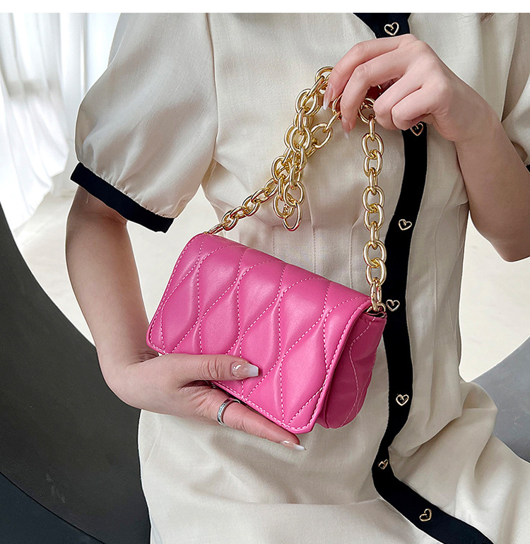 195g Weight Synthetic Leather Lining Material Sewing Thread Fashion Element Flip Cover Closure Type Single Shoulder Strap Strap Type Square Bag Bags Type Casual Occasion Pu Leather Material Solid Color Pattern All Seasons Season Women's Gender Classic Style Style Square Shape Women's Pu Leather Solid Color Classic Style Sewing Thread Square Flip Cover Square Bag 10