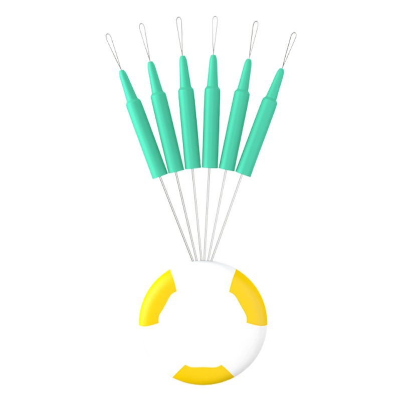 Rod slightly main line anti-winding luminous space tube Rod slightly casing anti-winding beans prevent rod tip main line winding small accessories