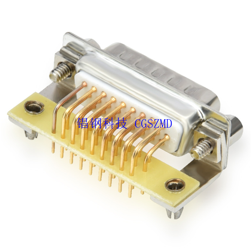 D-SUB104P����ʽֱ�������� ��ĸHDR104 Shaped connectors