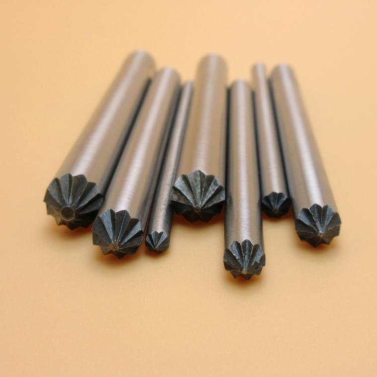 手工牛仔拼布牛皮革皮雕皮艺菊花斩鸡眼冲气眼安装工具开花冲子