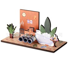 G亚马逊新款热卖木质钱夹礼物装饰木制礼券包装生日 父亲节