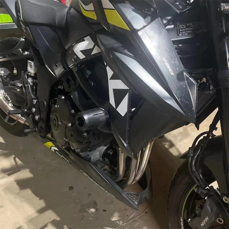 Suitable for Suzuki Gsxs750 Gsxs1000 Gsxs950 Modified Body Anti-Fall Protection, Exhaust Pipe Anti-Fall Protection