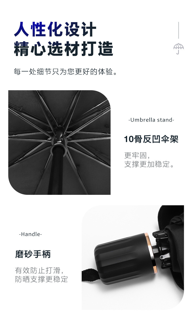 [Premium Selection] Car Sunshade and Heat Insulation Umbrella with Customized Logo for Front Windshield, Car Sunshade for Front Windshield