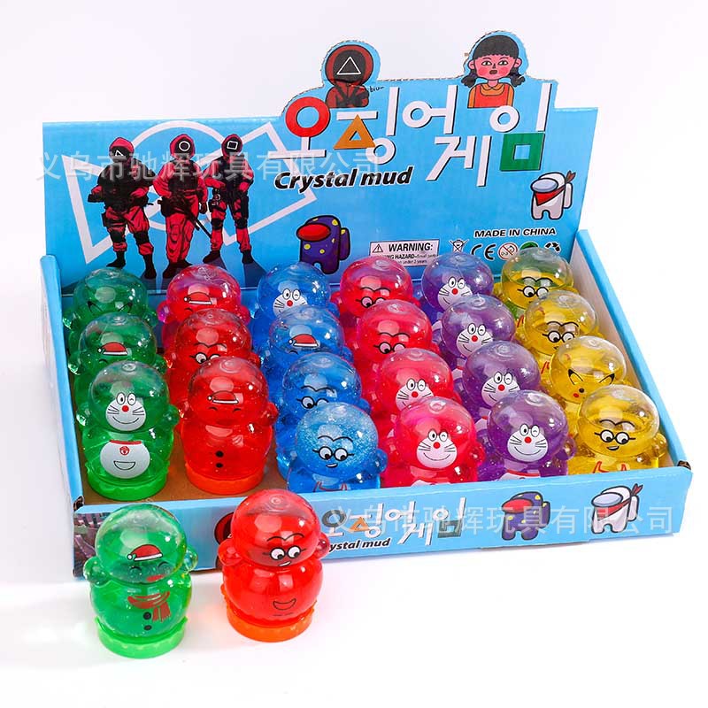 Comercio exterior violencia transfronteriza oso cristal barro arena caucho barro falso agua perla gradiente Delgado fábrica al por mayor