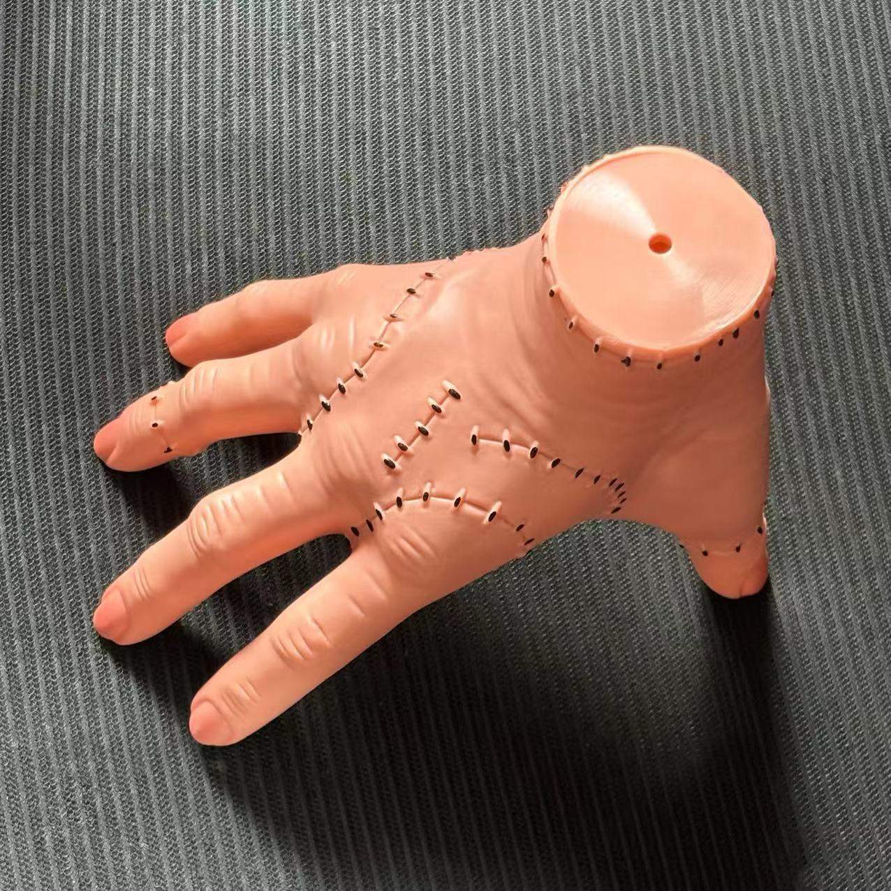 Halloween Ghost Hand Carnival Ghost Hand Palm Hand Vinilo Hand Broken Hand Accesorios de parodia Tricky Hand Adams Ghost Hand