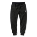 Black pants white label