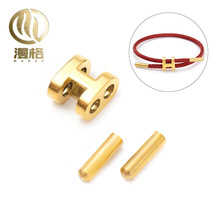 不锈钢工字扣  3D硬金配扣 DIY饰品配件 可调节手链扣现货批发