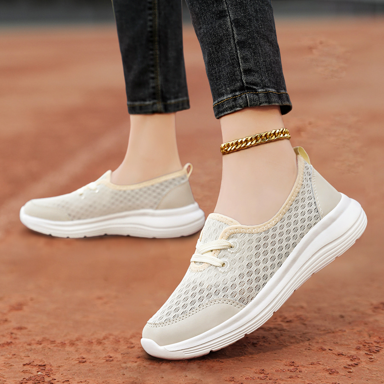 Zapatos primavera transfronterizos de gran tamaño zapatos perezosos zapatos casuales zapatos de mujer zapatos de madre zapatos bajos zapatos de piso plano