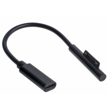 65w Type-C母转吸磁充电线PD电源15V连接线适用于微软Surface 6