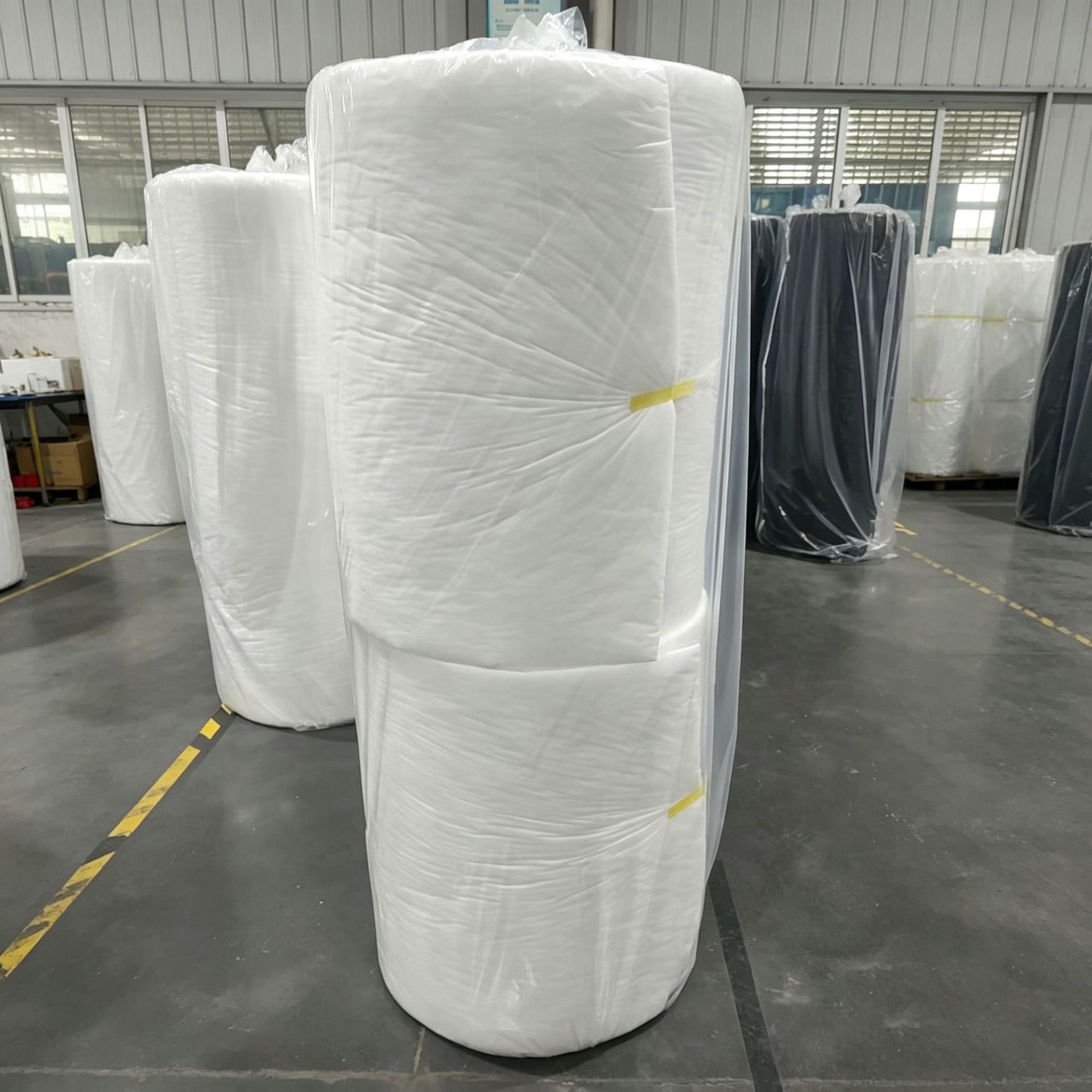 Dual-component sound-absorbing cotton for cars, PP+PET with pressure point technology, eco-friendly white cotton, odorless, soundproofing and noise-reducing material for the entire vehicle