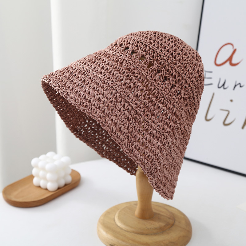 Mujeres Estilo Clásico Color Sólido Aleros Curvos Sombrero De Copa display picture 11